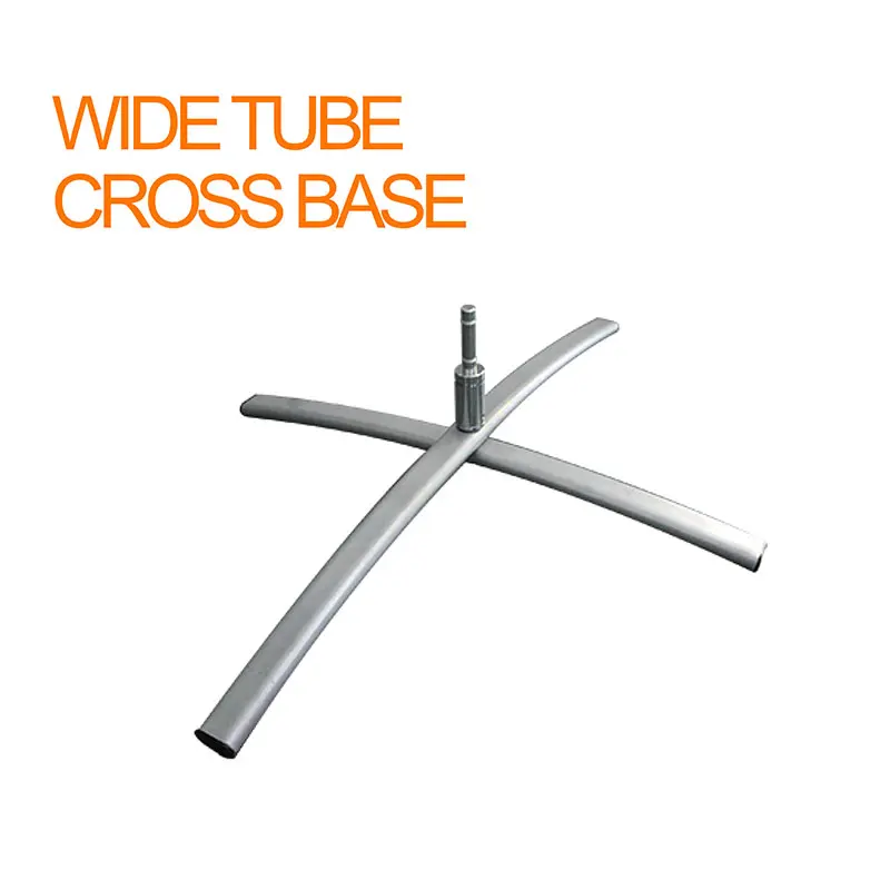 wide tube cross base