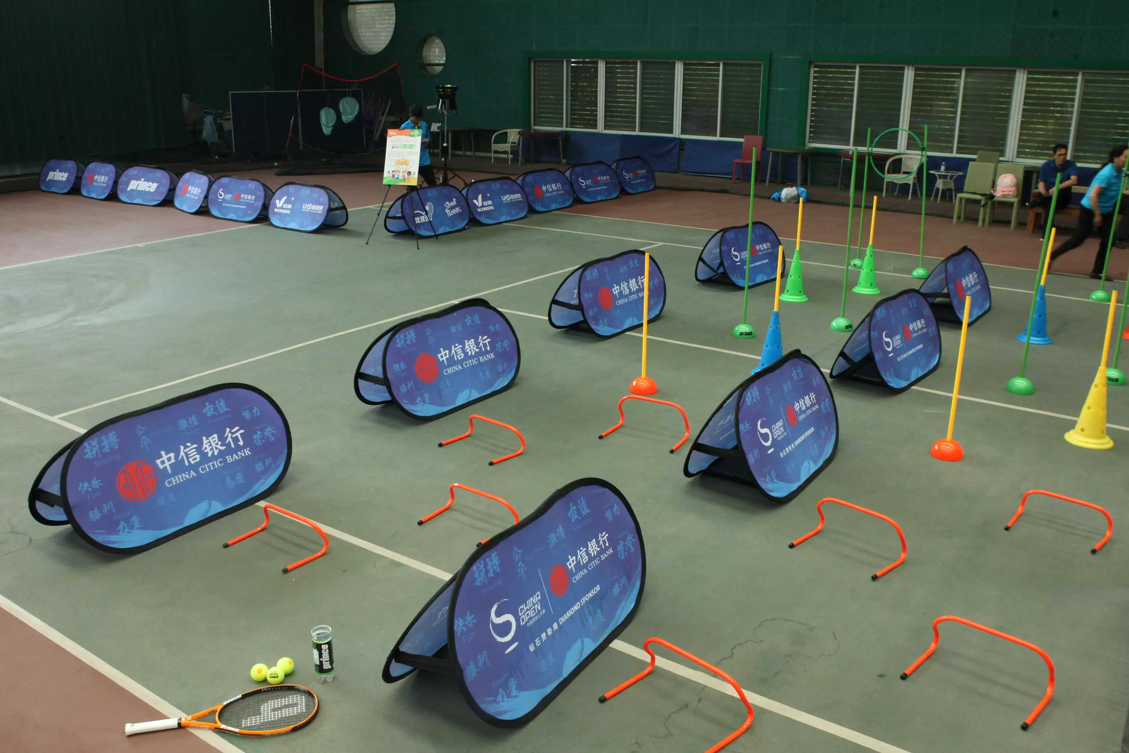 2019 China Tennis Junior Ranking Seriers 2019 China Tennis Junior Ranking Seriers with WZRODS Pop up banner stand
