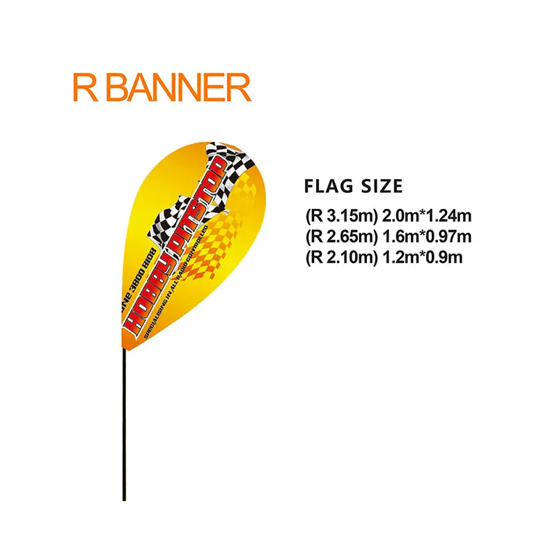 R Banner: Portable Advertising Flags & Display Stands