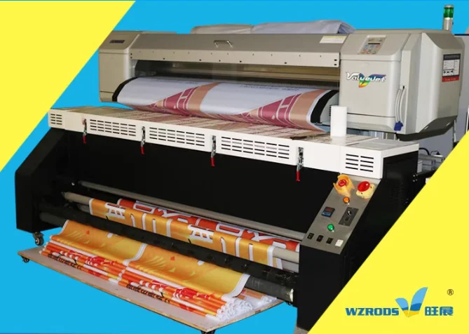 Professional flag printing machine - Colorfast outdoor advertising solutions Large-format sublimation printer for vibrant flag graphics