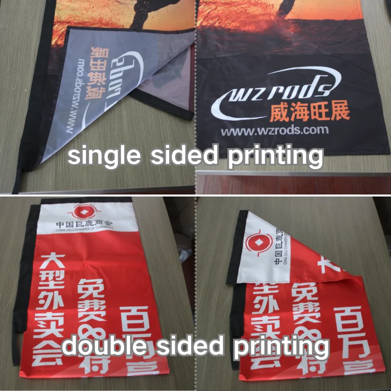 Custom Double-Sided Feather Flags for Any Event