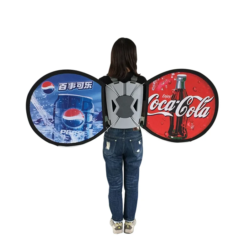 背包O形旗